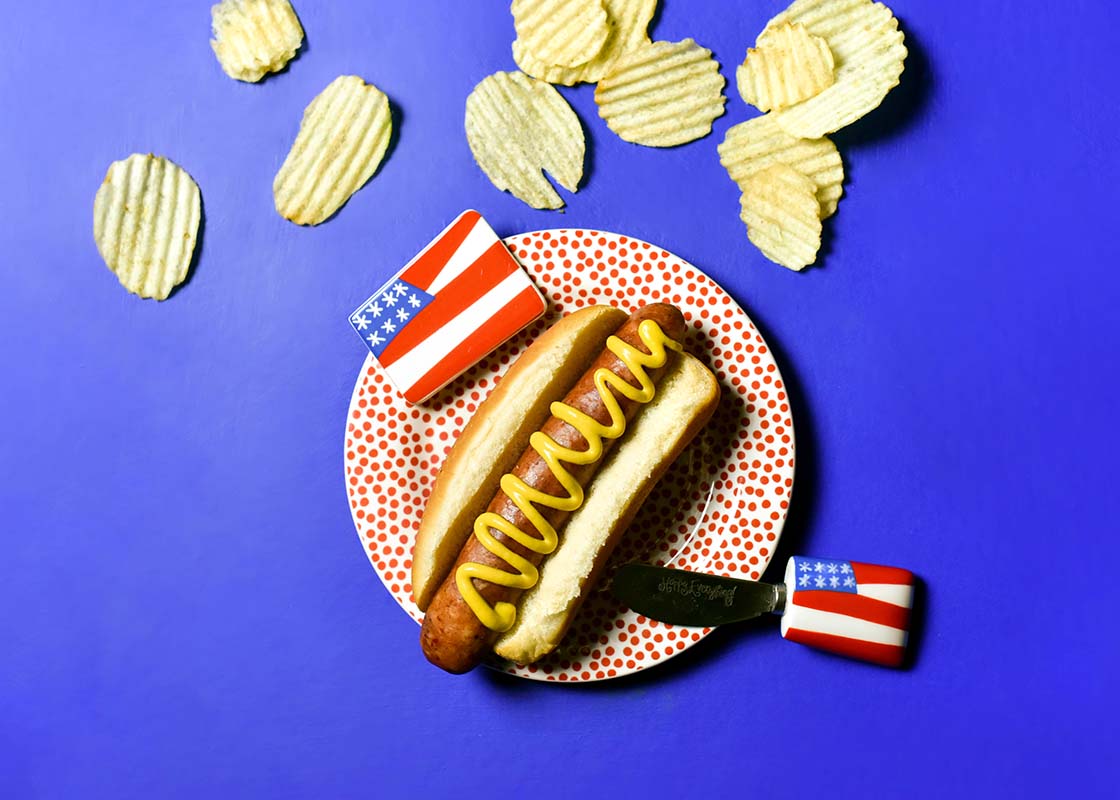 Flag Embellishment Plate