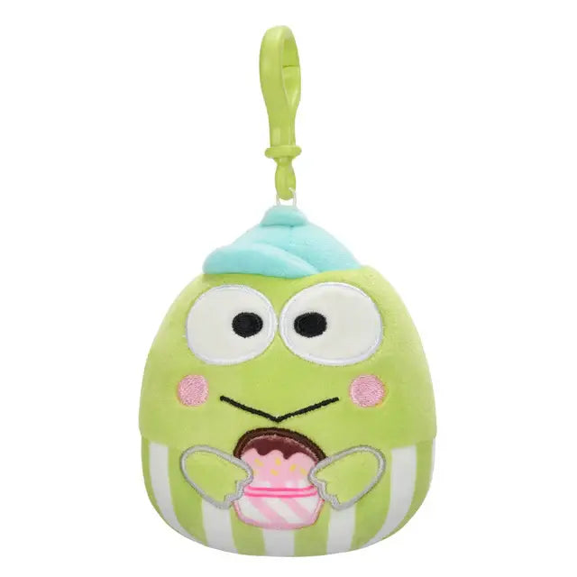 Squishmallow Plush Sanrio Food Truck Keroppi 3.5" Clip