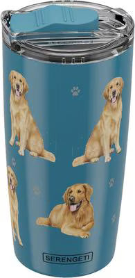 Pet-Insulated Stainless Steel Travel Mug, 20-oz