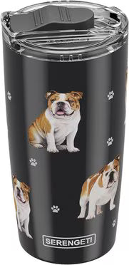Pet-Insulated Stainless Steel Travel Mug, 20-oz