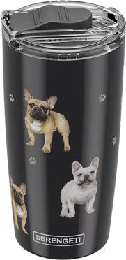 Pet-Insulated Stainless Steel Travel Mug, 20-oz