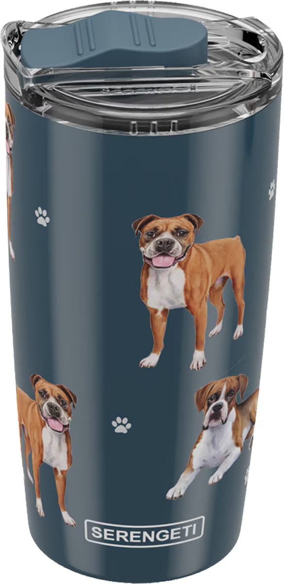Pet-Insulated Stainless Steel Travel Mug, 20-oz