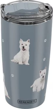 Pet-Insulated Stainless Steel Travel Mug, 20-oz