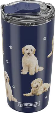 Pet-Insulated Stainless Steel Travel Mug, 20-oz