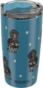 Pet-Insulated Stainless Steel Travel Mug, 20-oz
