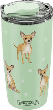 Pet-Insulated Stainless Steel Travel Mug, 20-oz