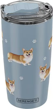 Pet-Insulated Stainless Steel Travel Mug, 20-oz