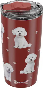 Pet-Insulated Stainless Steel Travel Mug, 20-oz