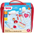 Wooden Little Doc's Medical Kit