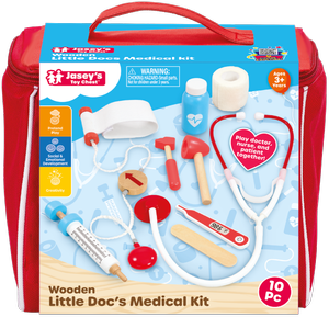 Wooden Little Doc's Medical Kit