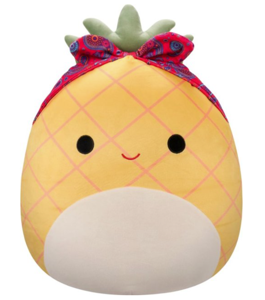 Squishmallow Plush Toy Pineapple 5" Maui Headband