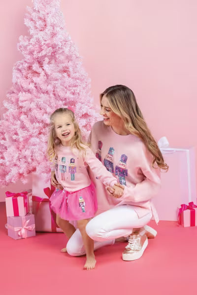 Nutcracker Sparkle Swearshirt One Size
