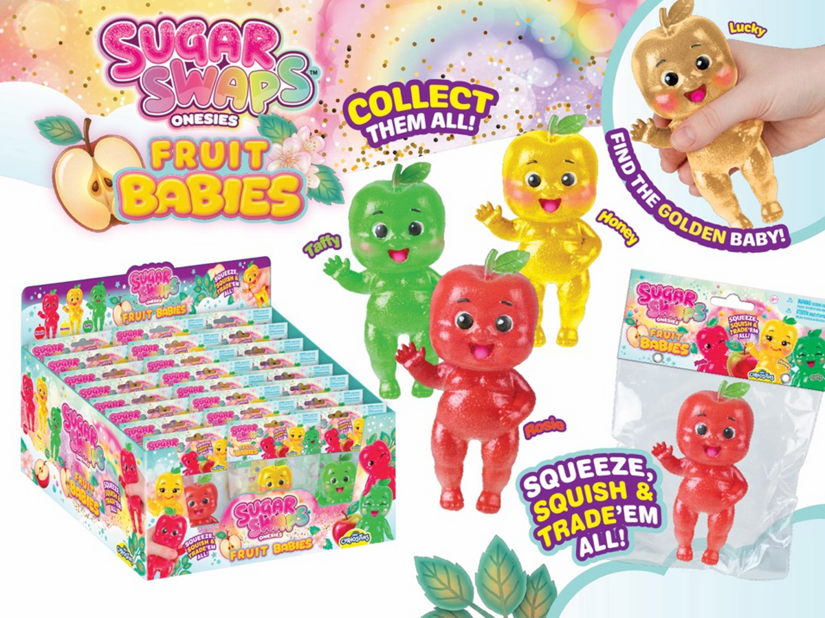 Orb Sugar Swap Onesies Fruit Babies Apple