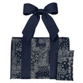 Case-Mate Jelly Tote w/ Phone Pouch - Navy Bandana Bow