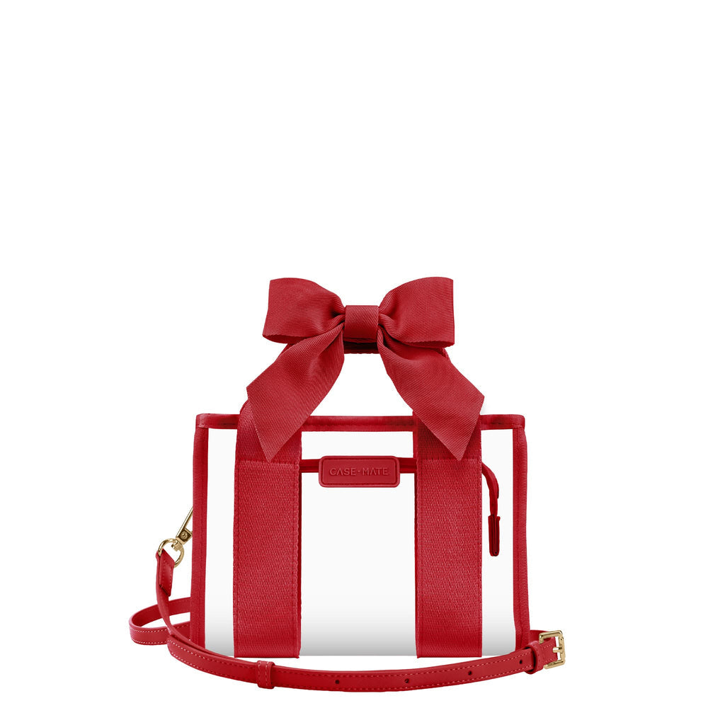 Case-Mate Jelly Stadium Bag - Varsity Red Bow