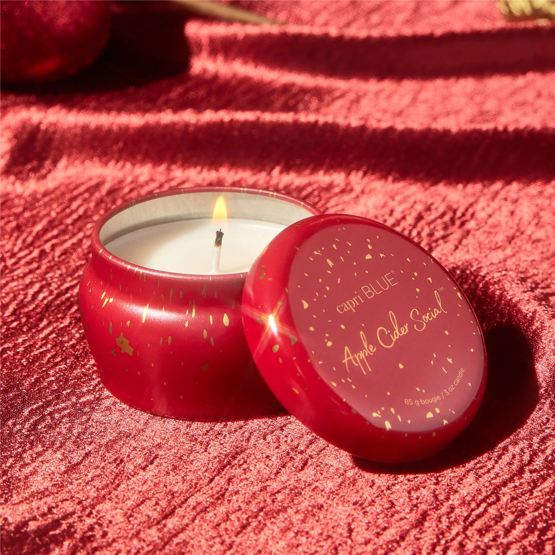 Capri Blue - Apple Cider Social Glimmer Mini Tin