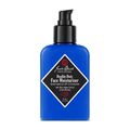 Blue bottle of Jack Black Double-Duty Face Moisturizer on a white background
