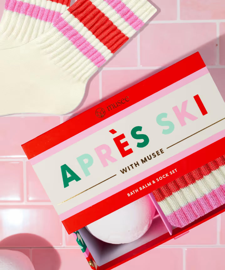 Musee Apres Ski Sock & Bath Balm Set
