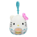 Squishmallow Plush Sanrio Food Truck Hello Kitty 3.5" Clip