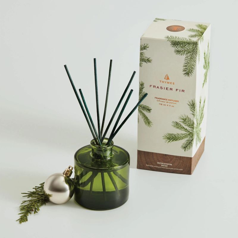 Thymes Frasier Fir Reed Diffuser Petite Green