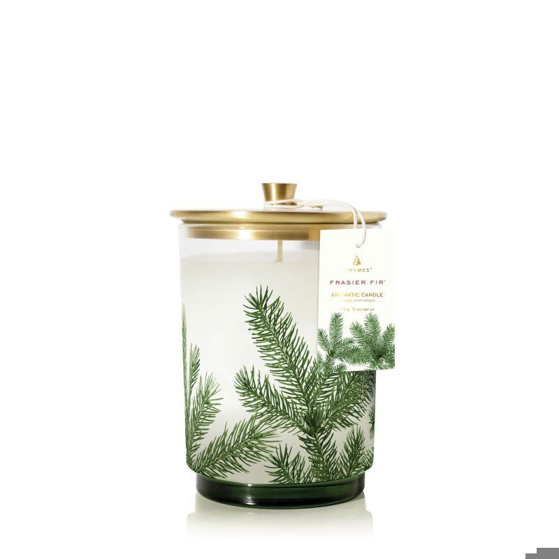 Thymes Frasier Fir Medium Pine Needle Luminary