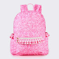 Gingham Ruffle Bow Printed Girls Back Pack
