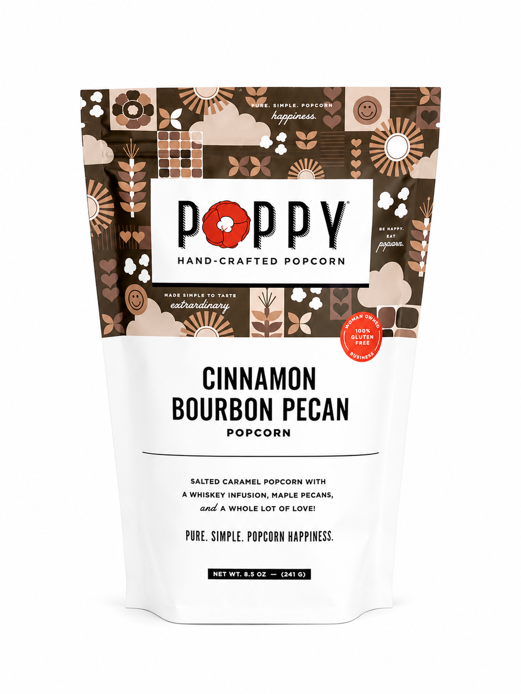 Cinnamon Bourbon Pecan Popcorn