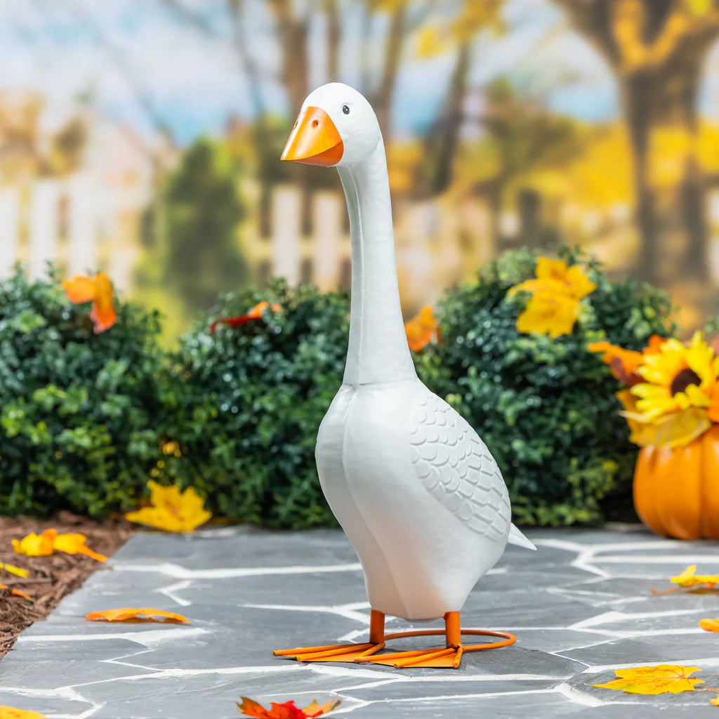 Giddy the Goose Metal Statue 21" H