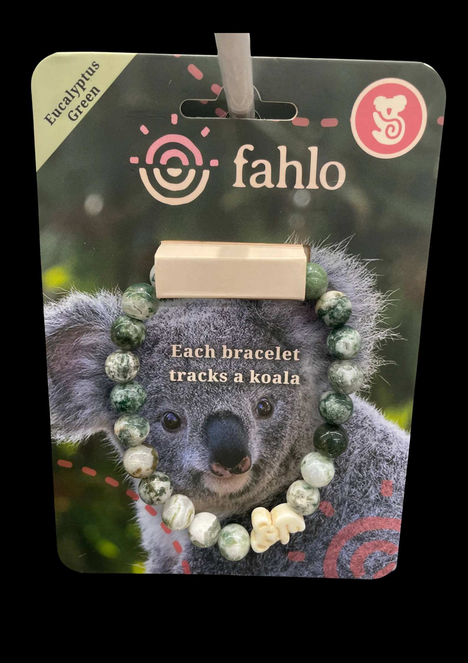 Fahlo- The Lounge Eucalyptus Green Bracelet