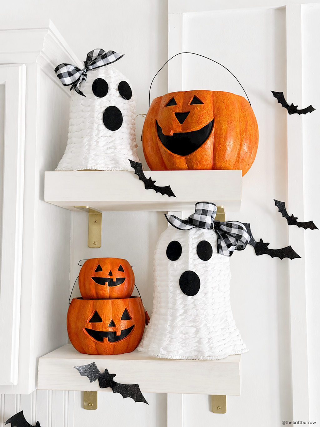 Orange Pumpkin Mini Treat Bucket