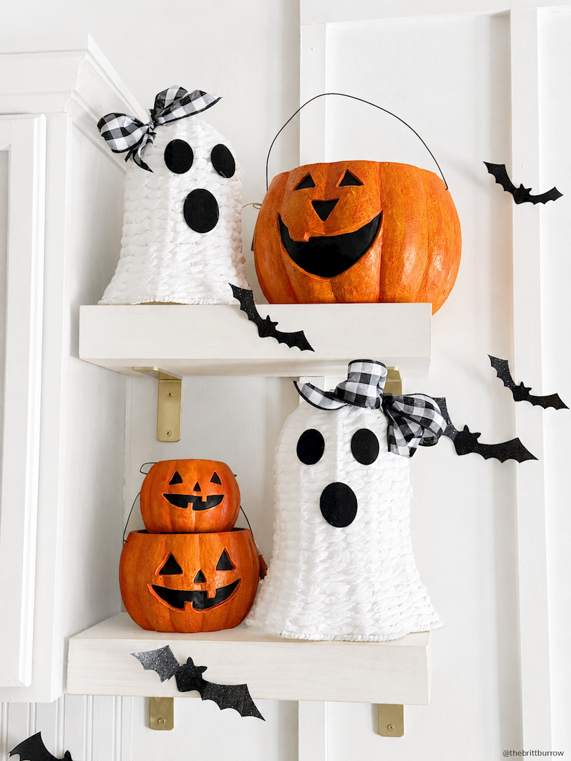 Orange Pumpkin Mini Treat Bucket
