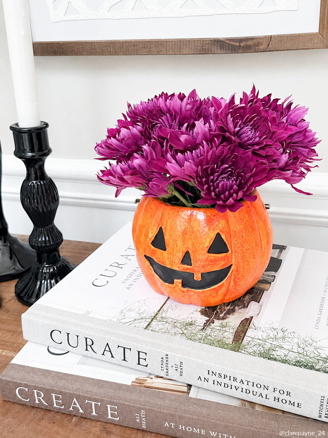 Orange Pumpkin Mini Treat Bucket