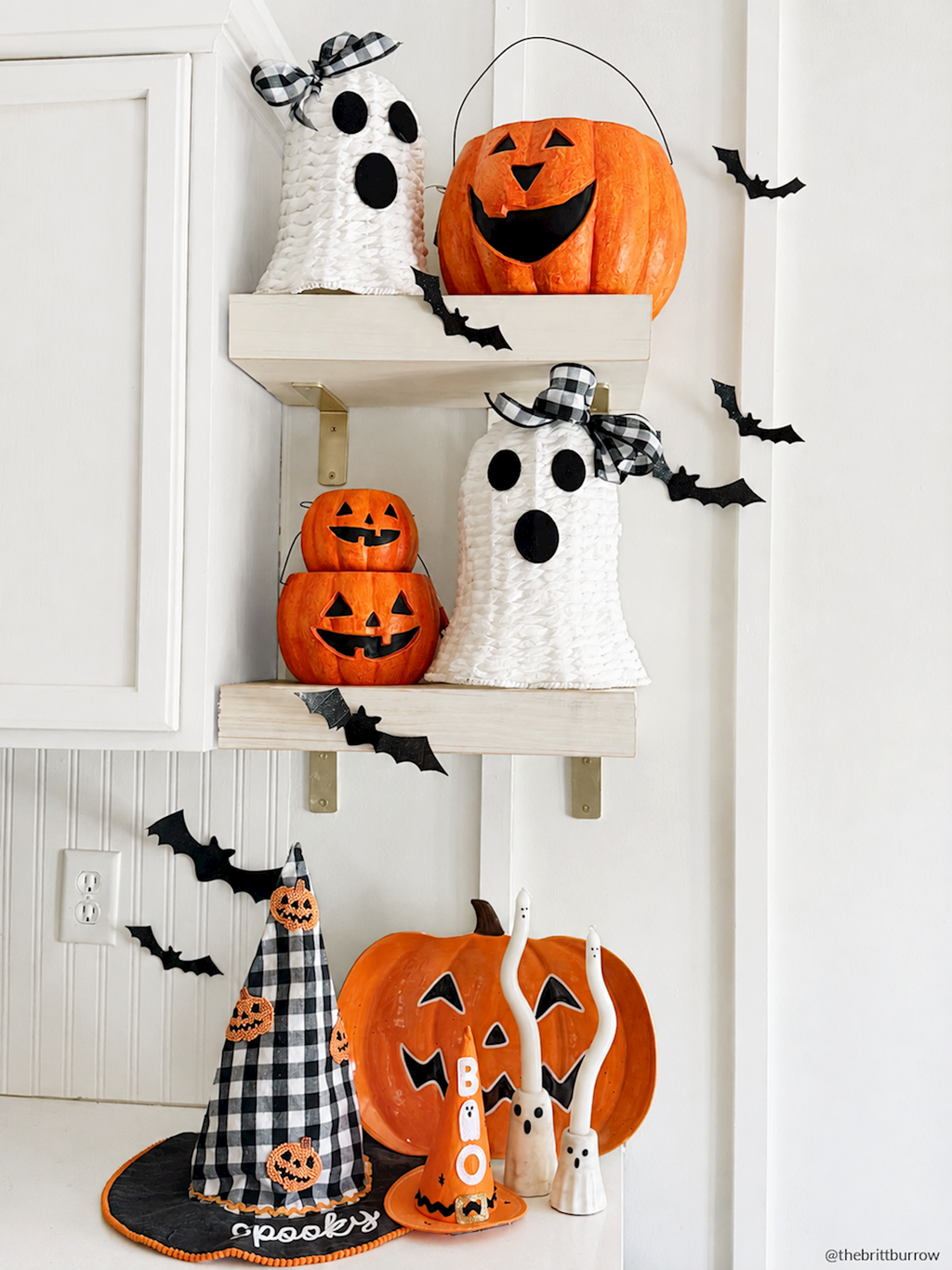 Orange Pumpkin Mini Treat Bucket