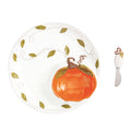 Pumpkin Vine Chip & Dip Server Set