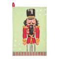 Red Nutcracker Stripe Hem Towel