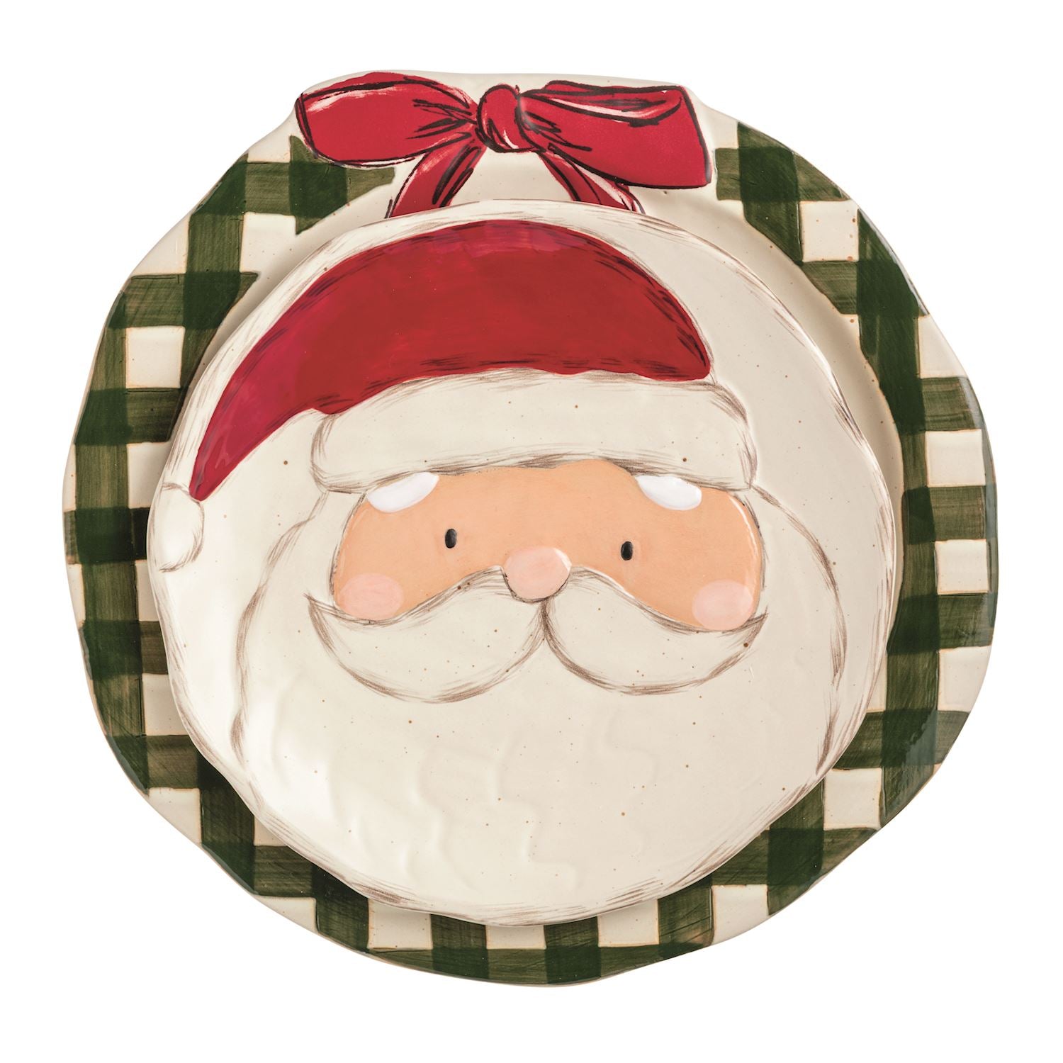Farm Christmas Platter Set
