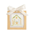 Nativity Gold Painted Acrylic Ornament