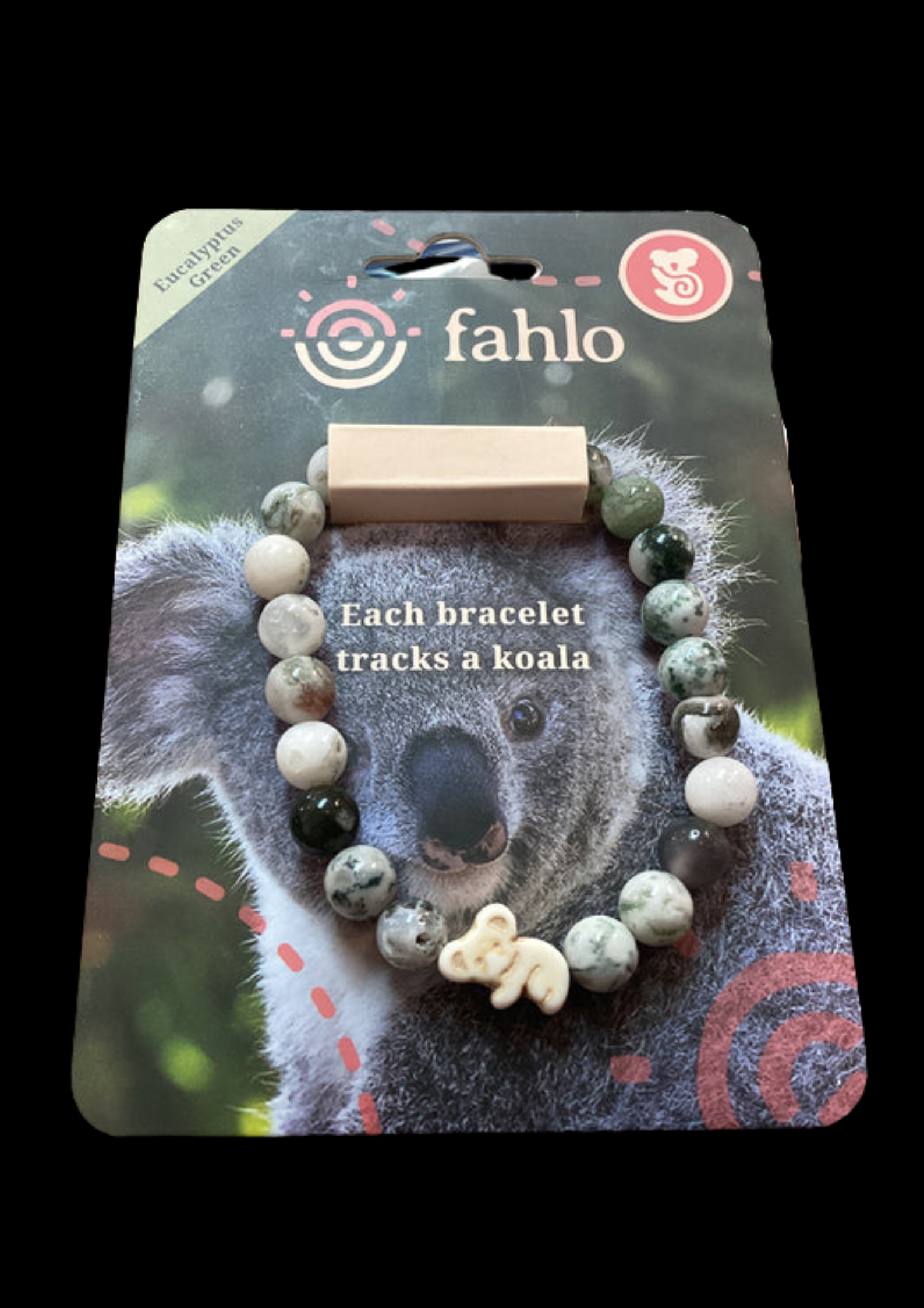 Fahlo- The Lounge Eucalyptus Green Bracelet