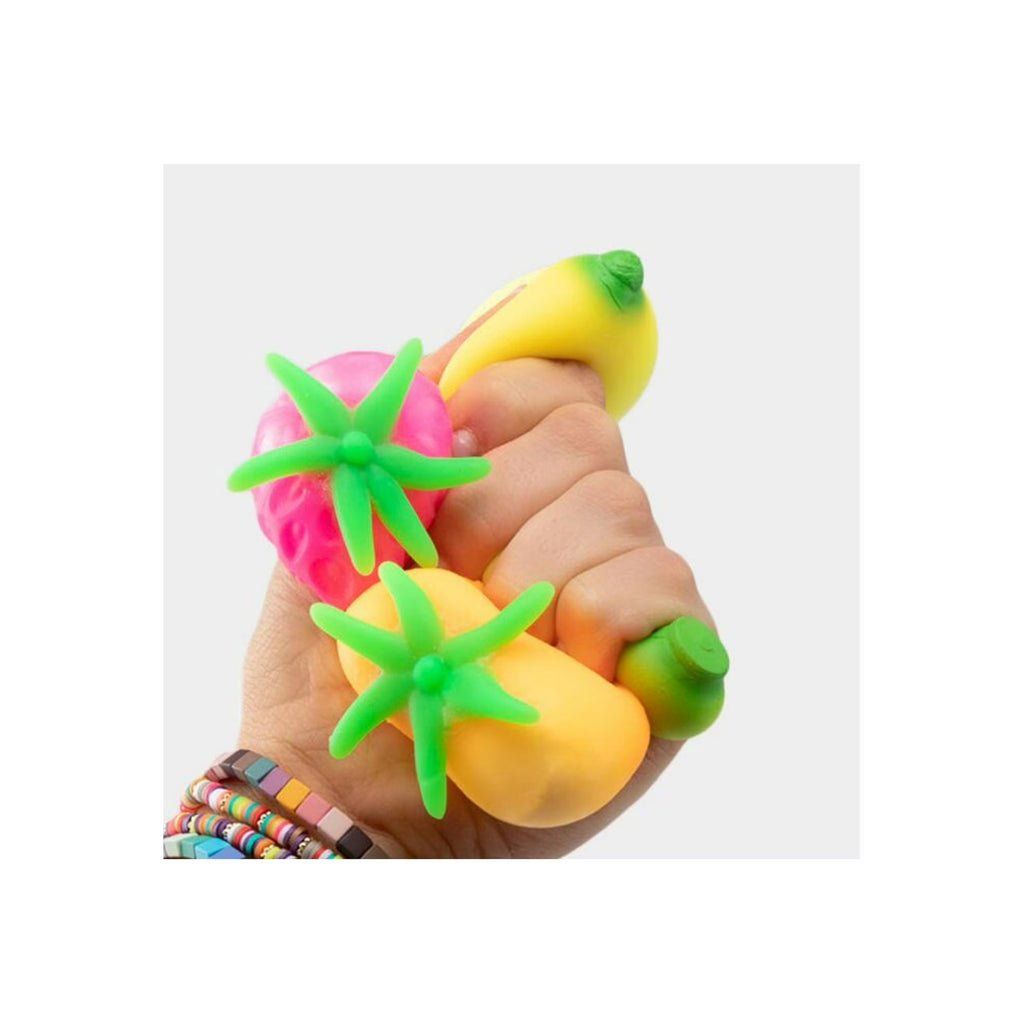 Schylling Nee Doh Groovy Fruit - Novelty Squeeze Toy(3pcs/set)