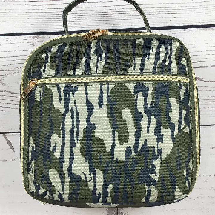 Camouflage Boys Lunch Box Bags