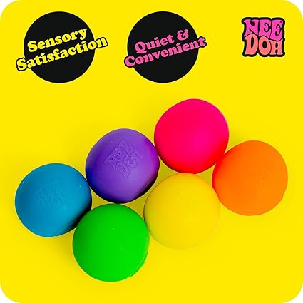 NEE DOH RAINBOH TEENIE- set of 6