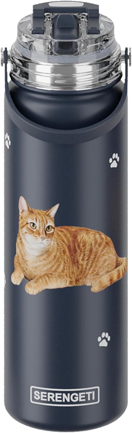 Pet-Stainless Steel Water Bottle, 24-oz