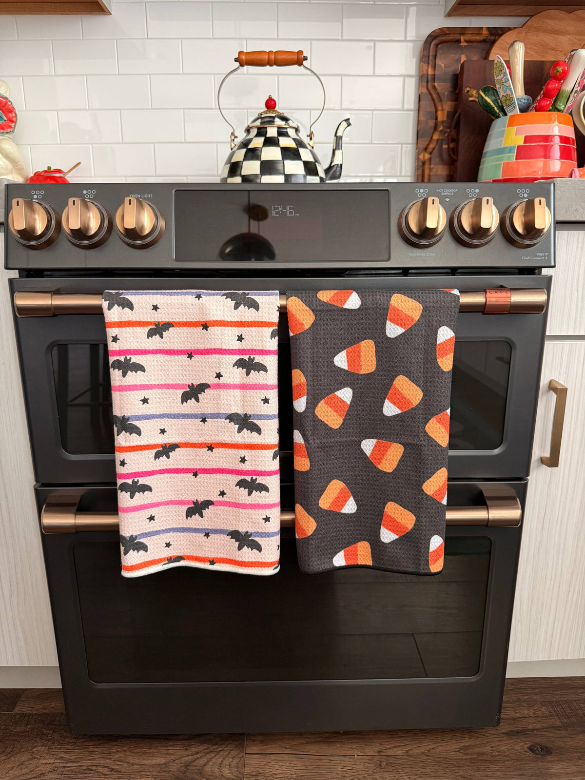 Crae Stay Corny: Double-Sided Hand Towel