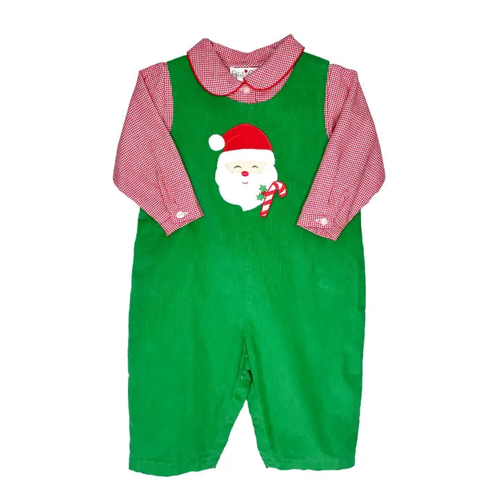 Santa Applique Corduroy Longall Set