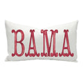 Crimson Watercolor BAMA Pillow