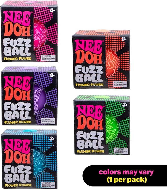 NEEDOH FUZZ BALL FLOWER POWER