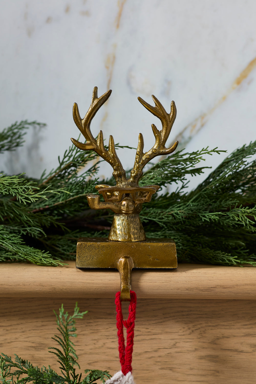 Frankie the Buck Stocking Holder