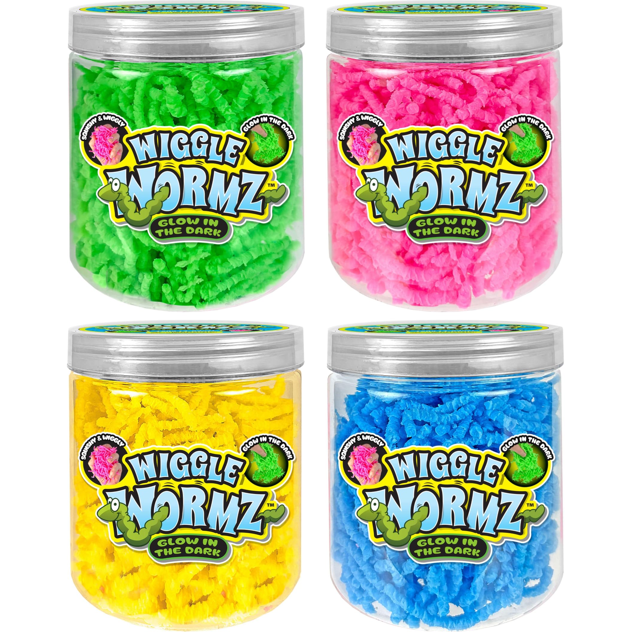 Wiggle Worms Glow in the Dark