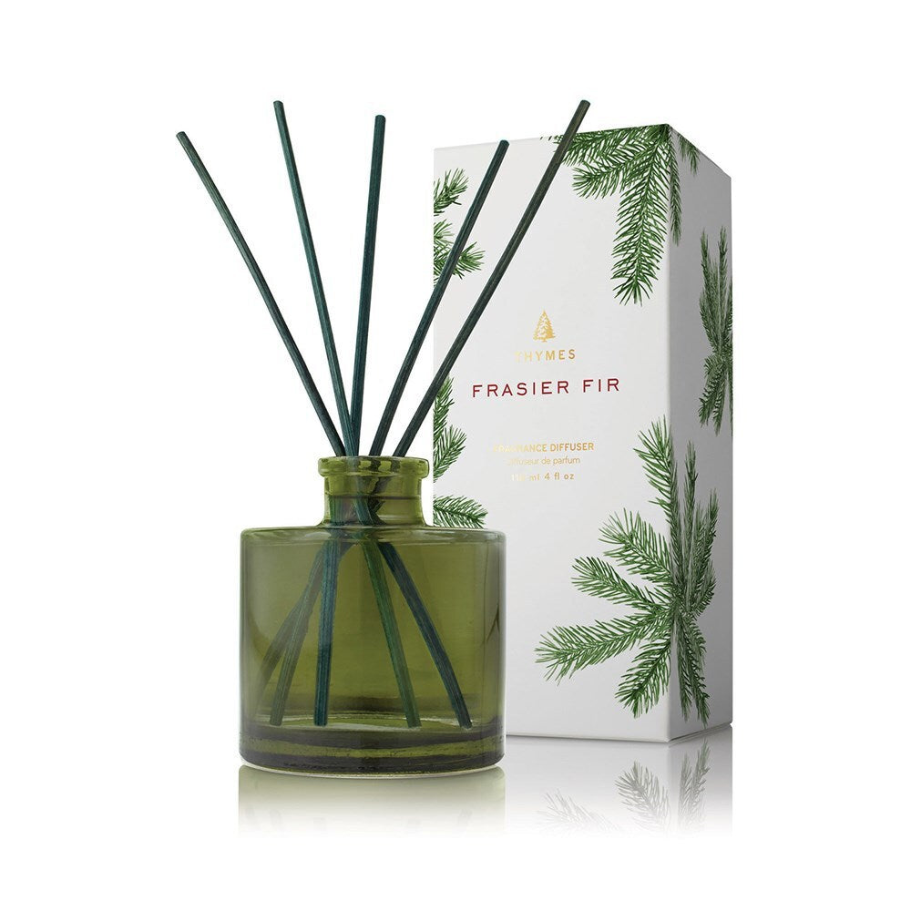 Thymes Frasier Fir Reed Diffuser Petite Green