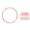 Beaded Blondes - Eleanor Bracelet in Champagne